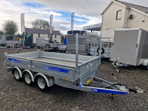 DALE KANE  12' x 6' TRI AXLE   TIPPING TRAILER - Image 2