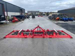 5m, 6m chain hydraulic chain harrows - Image 4