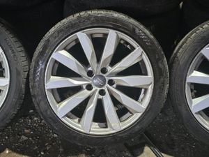 #46 Genuine Audi 18" Alloys 5X112 - Image 3
