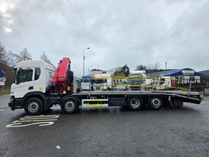 2021 Scania P410 8X2 Rear steer with 26ft Sterling - Image 4