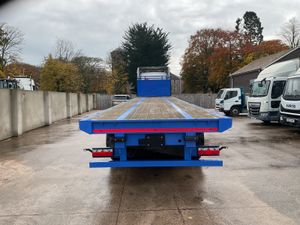 2018 Dennison Tri axle Flat Trailer - Image 4