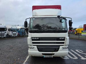 2012 DAF CF 6X2 Rear Steer 26ft Curtainsider - Image 2