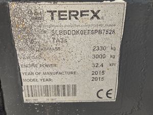 Terex 3 ton Swivel Dumper 2015 - Image 4