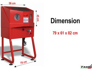 180L Parts Washer with Heating System- PC7700 - Image 4