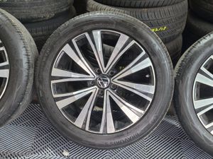 #55 Genuine VW 18" Alloy Wheels 5X112 - Image 4
