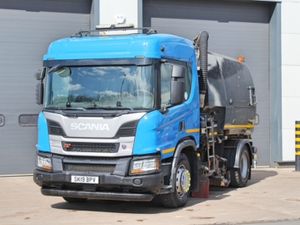 2019 SCANIA P250 XT JOHNSTON VT802 ROAD SWEEPER - Image 3