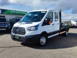 FORD TRANSIT 2017 CREWCAB TIPPER - Image 2