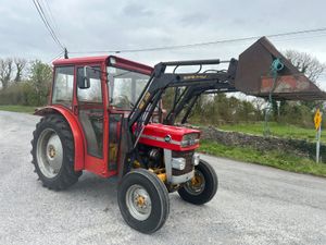 1980 Massey Ferguson 148 with Loader - Image 2