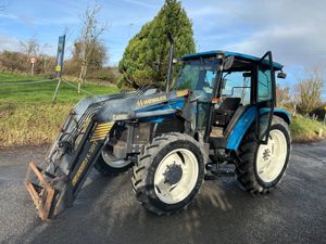 1997 New Holland 6635 with Loader - Image 3