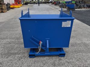 1250L Tipping Skip Crane Lugs 2000kg SWL - Image 3