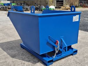 1250L Tipping Skip Crane Lugs 2000kg SWL - Image 2