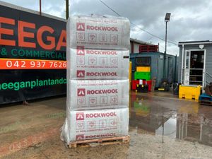 UNUSED 50mm ROCKWOOL INSULATION. - Image 3
