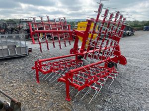 New Jarmet 6M Grass Tyne Harrow with Seeder - Image 3
