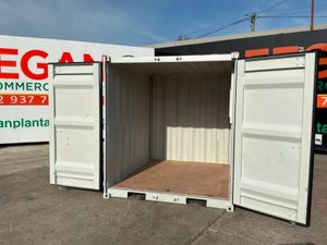 UNUSED 8ft STEEL STORAGE CONTAINER.........917d. - Image 3