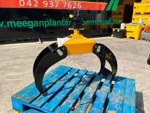 TIMBER  MINI DIGGER LOG GRAB GRAPPLE...2766d. - Image 4