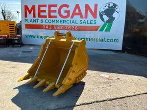UNUSED 48" DIGGING BUCKET......80mm PINS....1994d - Image 2