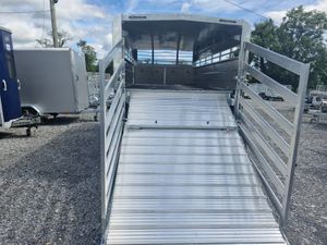 NEW M-TEC  12' X 6'  TRAILER WITH SHEEP DECKS - Image 3