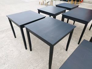 Cafe tables x 8 - Image 3