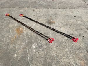 NEW 2.0mts x 8mm lifting chains brothers.. 2 leg.. - Image 2