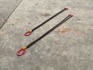 NEW 2.0mts x 8mm lifting chains brothers.. 2 leg.. - Image 4