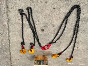 UNUSED 10t x 3.0mts PLATE LIFTING CHAINS.....1688. - Image 3