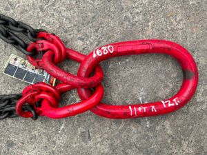 NEW 12 TON X 3 MTS LIFTING chains...4 LEG....1680t - Image 3