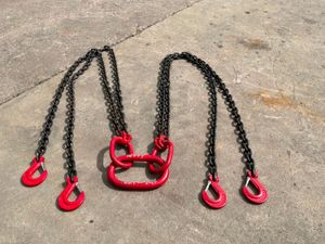 NEW 20 TON X 3 MTS LIFTING CHAINS...4 LEG..1677t - Image 2