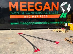 NEW 20 TON X 3 MTS LIFTING CHAINS...4 LEG..1677t - Image 3