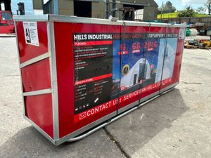 85ft x 30ft x 15ft HEAVY DUTY DOMED SHELTER....437 - Image 4
