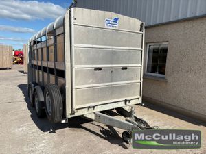 Used Ifor Williams TA510 12ft Cattle Trailer - Image 2
