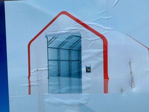 80ft x 40ft x 21ft INDUSTRIAL STORAGE SHED.....435 - Image 3