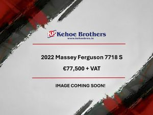 2022 Massey Ferguson 7718 S - €77,500 + VAT