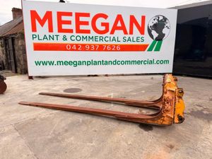 3.8 M LOADING SHOVEL EXTRA LONG FORKS ...3528 - Image 3