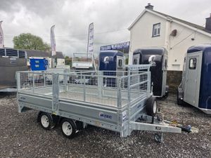 M-TEC  12' x  6'6" TRI AXLE   DROPSIDES TRAILER - Image 3