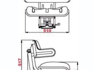 Standard Tractor Seat For Ford Tractors - Image 2