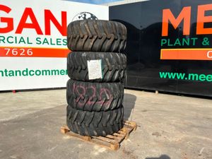 22.5 PART WORN DUMPER / TRAILER TYRES....1820. - Image 2