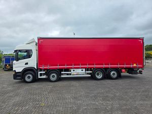 2021 Scania G410 8X2 Rear Lift Steer 30ft curtains - Image 4