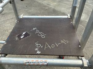 ALUMINIUM  PODIUM ACCESS PLATFORM.....756. - Image 4