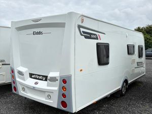 Elddis Affinity caravan 4 berth island bed - Image 2