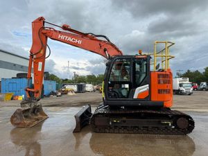 2023 HITACHI ZX135USBL-7 Tracked Excavator - Image 2