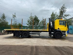 2017 DAF CF330 6x2 Rearlift Flatbed - Image 2