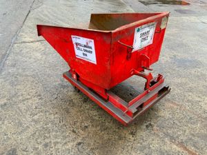 0.5yds SELF TIPPING FORKLIFT SKIP.......715v. - Image 4