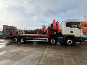 2013 SCANIA G400 8X2 BEAVERTAIL & PK40002-EH CRANE - Image 4