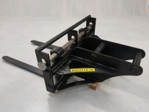 20t 80mm Pins Excavator Pallet Forks - Image 2