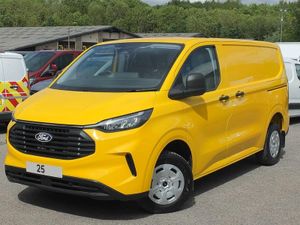 2025 Yellow Ford Transit Custom Manual Panel Van - Image 3