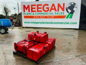 100lts FUEL TANKS. CRADLE & STRAPS............47R - Image 2