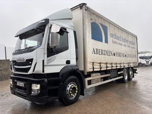 2019 IVECO STRALIS 330 6X2 CURTAIN & MOFFETT KIT - Image 3
