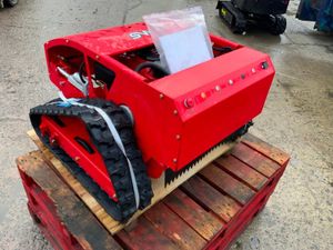UNUSED RADIO CONTROLLED TRACKED MOWER....145 - Image 4