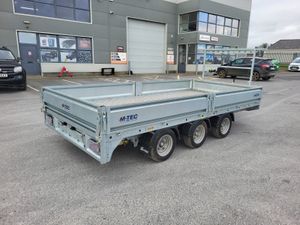 New MTec 14ft x6ft Tri Axle Flatbed - Image 3