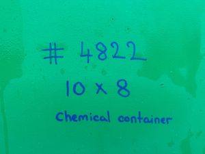 COSHH ...CHEMICAL CONTAINER 10 X 8 .....4822 - Image 3